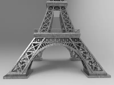 Eiffel Tower for 3D Print 3D print model
