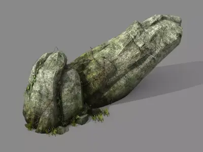 Explore the mountains - Rock 017 3D model