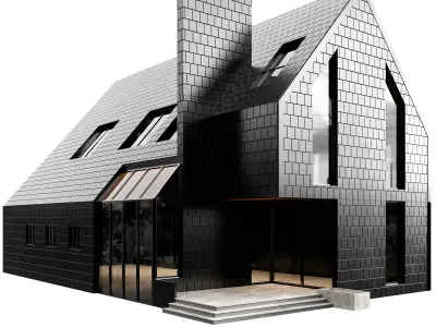 MODERN HOUSE NO34 A 3D model