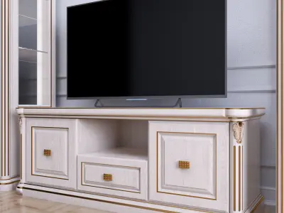 Classic shawcase from MDF 3D model