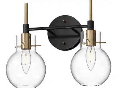 Satilla 2  Vanity Light 3D model
