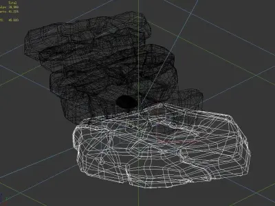 Forget the forest - Stone Ladder 21 3D model