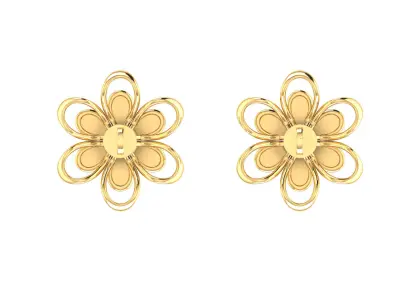 Ring Earrings Pendant Combo 3D print model