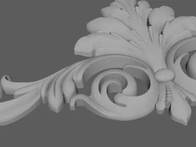 Decor for furniture 3D model 54