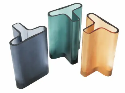 T Large Vases 3D model