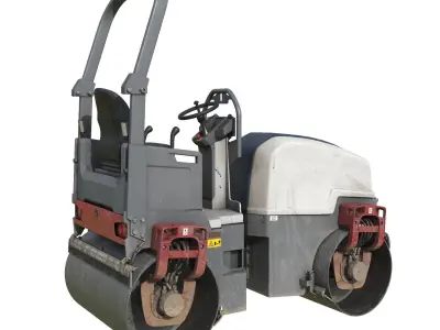 Tandem road roller Dynapac CC1200 VI 3D model