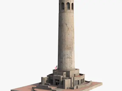 Coit Tower 3D model