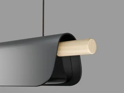 Trapets pendants Light Zero Low-poly 3D model