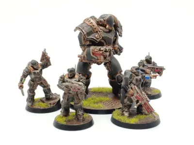 Tempest Legion and Black Knights - Cadmus Juggernaut 3D print model