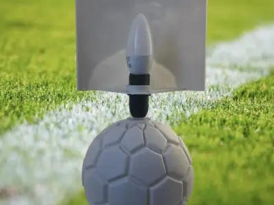 Cristiano Ronaldo Lamp E14 3D print model