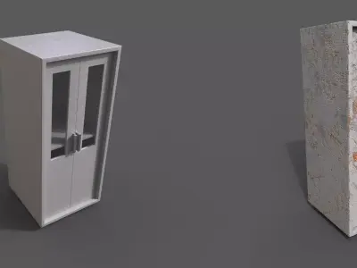 Modern Furniture 3D Model Pak 2 Low-poly 3D model