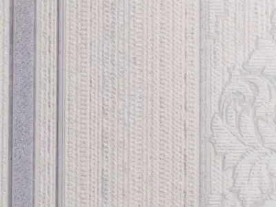 Ivory Pearl Stripe Wallpaper  Texture