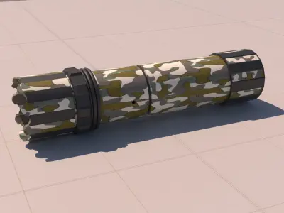 Torch 3D model