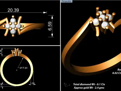 Ring - 1151 3D print model