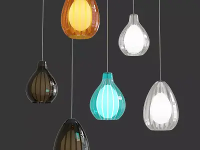 Tech Lighting Sedona Single Chandelier 3D model