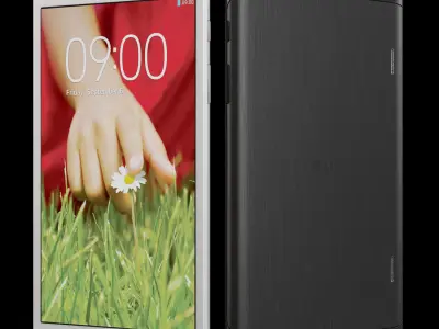 LG G Pad V500 tablet Low-poly 3D model