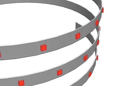 LED Strip Roll 3D model