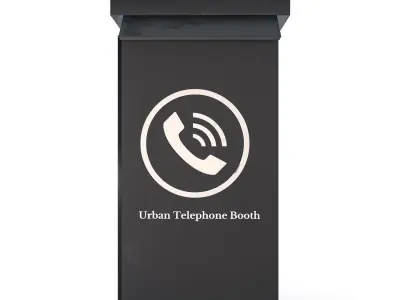 Urban Telephone 01 3D model