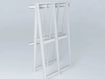 Artist's Easel Free 3D model