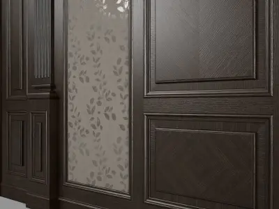 Boaserie M1 - wall cladding 3D model