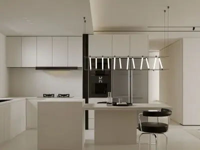 Living Room Interior Scene for 3DMAX and Corona Renderer  3D model buy
