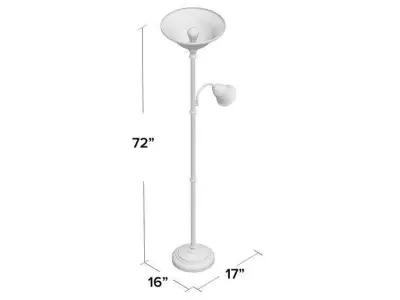Lilibeth Torchiere Floor Lamp 3D model