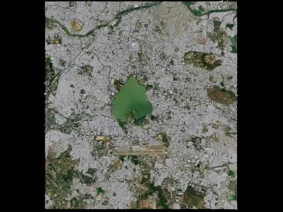 Hyderabad - India 3D model