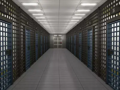 Cell Prison 3D model