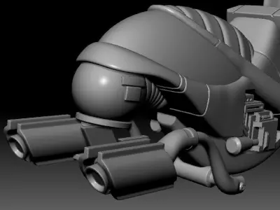 Flare-S Swoop Bike One12 Scale STL Files 3D print model