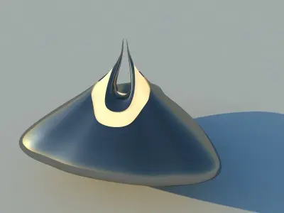 Modern Sculpture 3D model