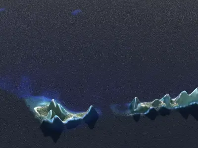 Bikini Atoll 3D model