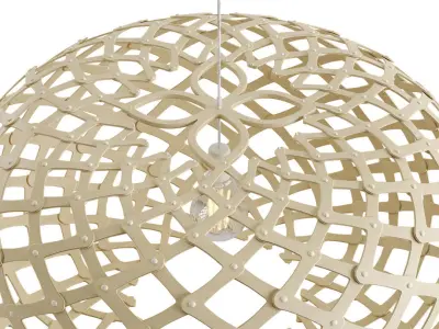 David Trubridge Kina Pendant Light 3D model