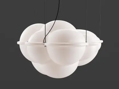 Nemo Lampada Ceiling Mounted Pendant Light Fixture 3D model