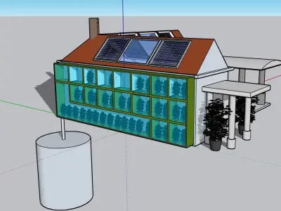 SKETCHUP HOUSE 3D model