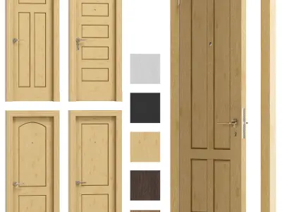 Interiors Doors 2 3D model