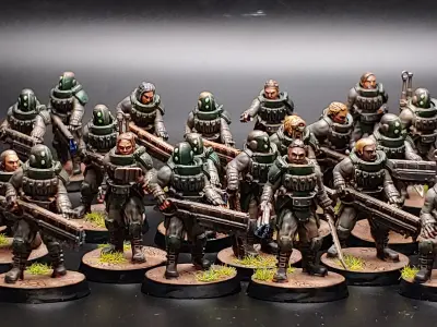 Jade Coalition - Basic Infantry 3D print model