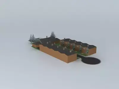small street Free 3D model