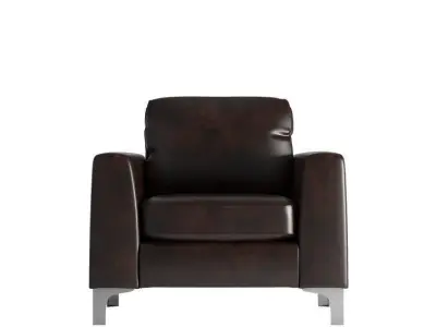 Shupe Club Sofa Chair - 2 Colour 3D model