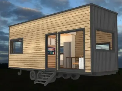 tiny house 3D model