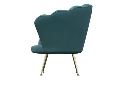 chair teal 3D model
