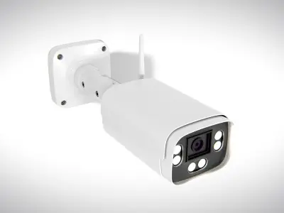 Generic Security Camera 03 PBR Low-poly 3D model