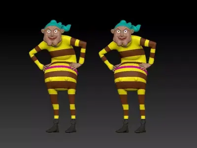 Blumarine - Roger Pirates - One piece 3D print model