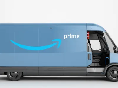  Amazon Electric Delivery Van 02 