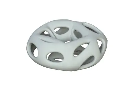 SciFi Cube Object No 66336 Low Poly Shape Low-poly 3D model