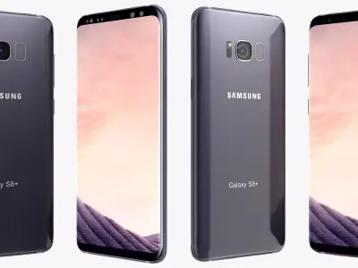 Samsung Galaxy S8 Orchid Gray 3D model