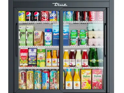 True  Countertop Refrigerator 3D model