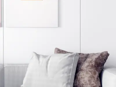 decorative Nordic painting 3D model