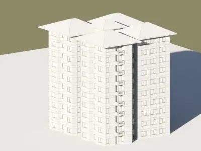 Building 03 Free 3D model