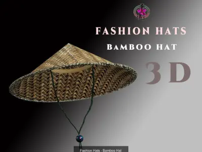 Fashion Hats World 3D Model Pack