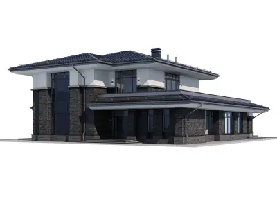 Braiton house 3D model